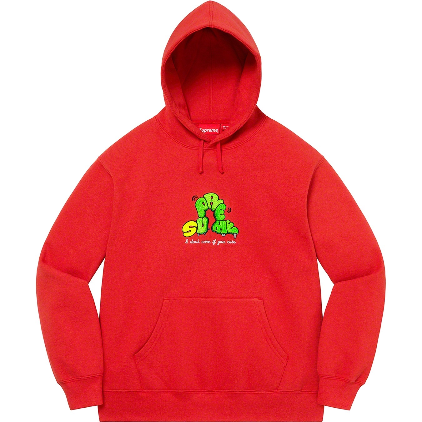 Don't Care Hooded Sweatshirt view 8